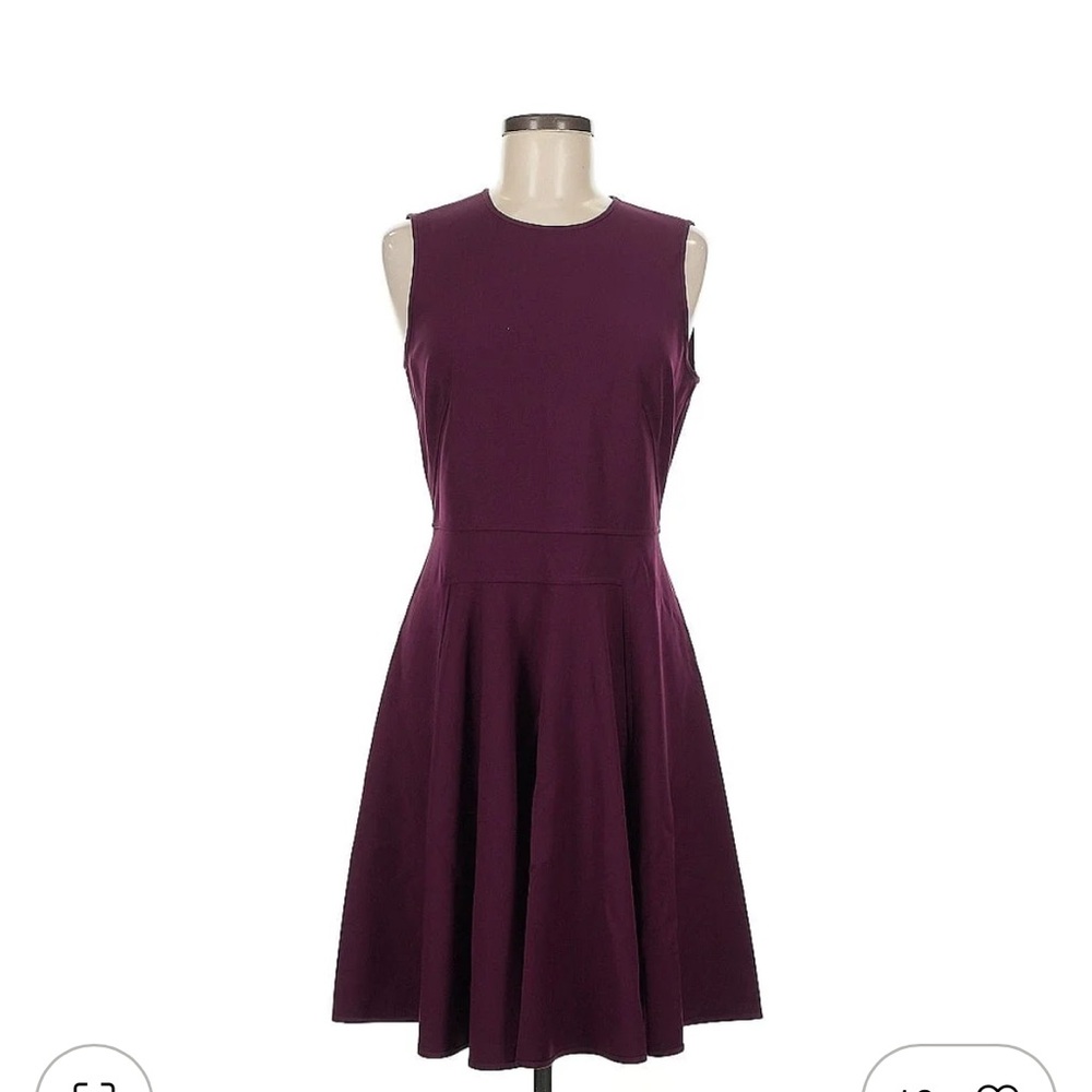 Rebecca Taylor Rich Purple Mini Dress